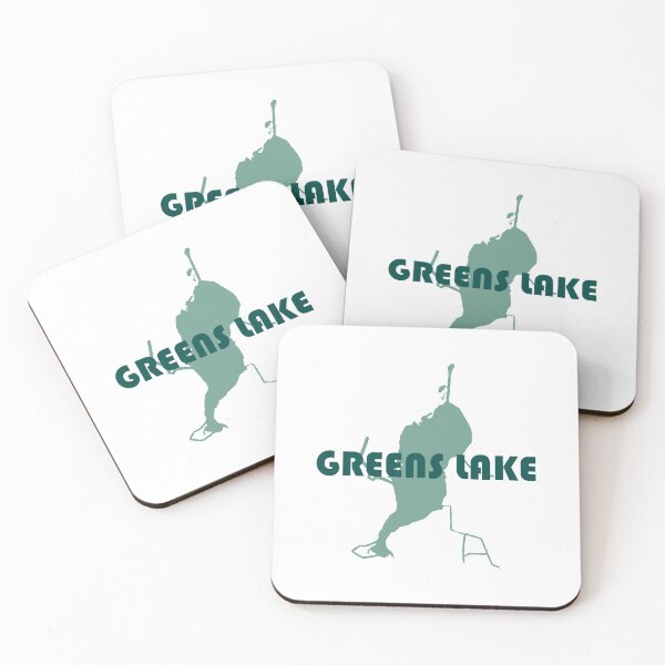 Item preview, Greens Lake, Clarkston, Oakland County, Michigan  designed and sold by Awake88.