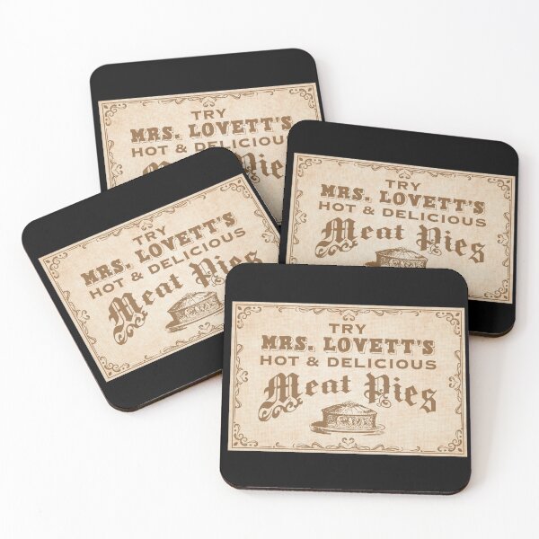 Item preview, Mrs. Lovett’s Meat Pies (3) designed and sold by DotorEaon.