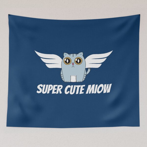 Item preview, Super Cute Miow designed and sold by DAFIN.