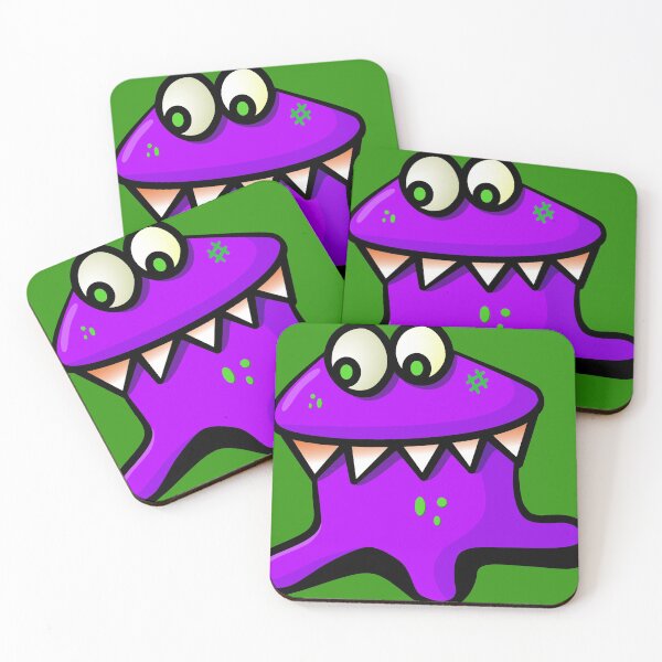 Item preview, Toothy Monster designed and sold by CraftyManiac.