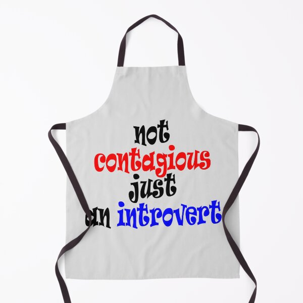 Item preview, Not Contagious, Just an Introvert Funny Quotes designed and sold by MondaysChild.