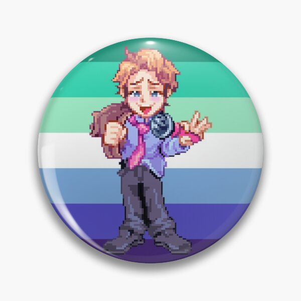 Item preview, Senpai Friday Night Funkin fnf Gay flag designed and sold by KinxxdleShop.