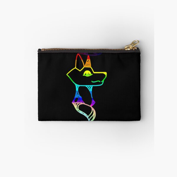 Item preview, Rainbow fox art designed and sold by beckyhowling.