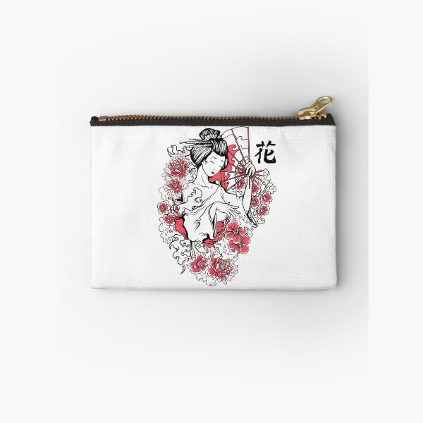 Item preview, Japanese Odori dancing lady Pink Flowers Momo Prunus persica Lady Colorful Japanese Art lovers Anime Graphic designed and sold by hasondx.