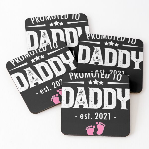 Item preview, Promoted to Daddy 2021 designed and sold by manmoo.