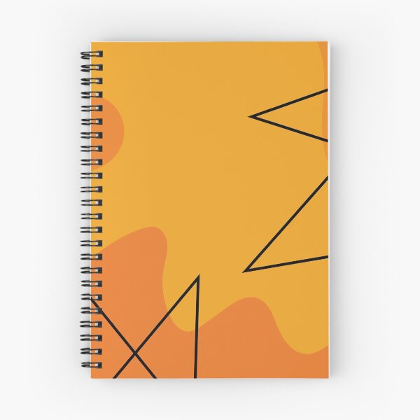 Item preview, Naranja abstracto geométrico designed and sold by zestyDesign.
