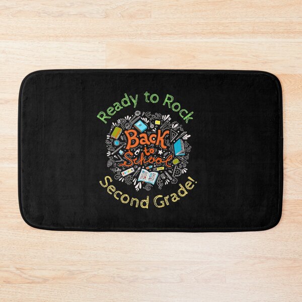Item preview, Back to School - Ready to Rock Second Grade - 2nd Grade Teacher and Student designed and sold by DesignByLeo.