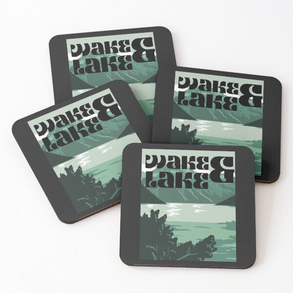 Item preview, wake and lake designed and sold by FlyingFennec.