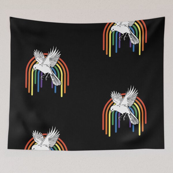 Item preview, Rainbow bird designed and sold by TheWaterBirds.