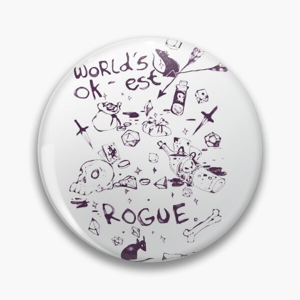 Item preview, World's Ok-est Rogue designed and sold by Sweethartist.