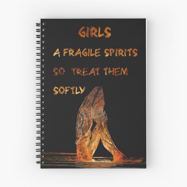 Item preview, girls a fragile spirits so treat them softly  designed and sold by beyondline.