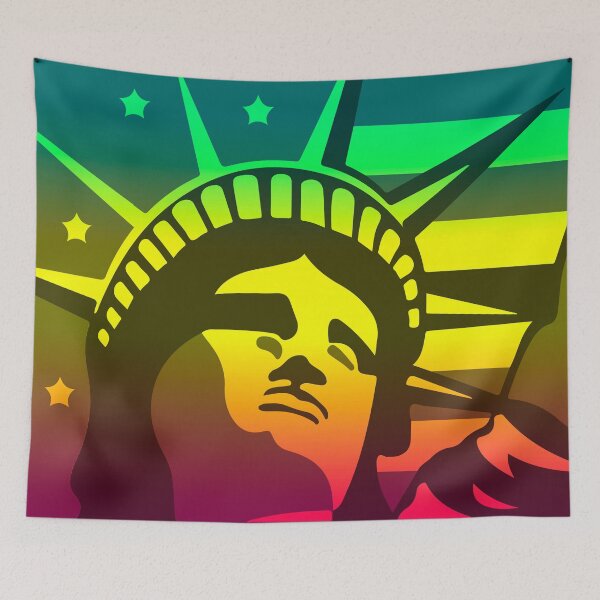 Item preview, holographic statue of liberty designed and sold by Timegraf.