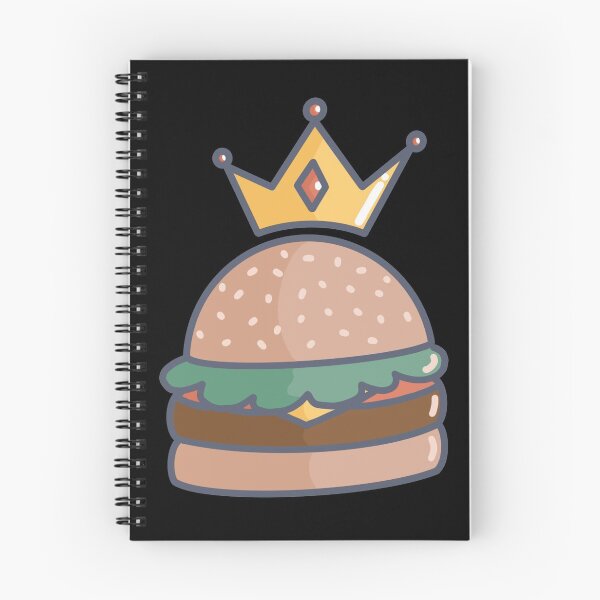 Item preview, Royal Cheeseburger With Cheese, Tomato, Lettuce and a Crown designed and sold by LittleFlairTee.