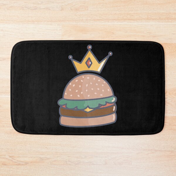 Item preview, Royal Cheeseburger With Cheese, Tomato, Lettuce and a Crown designed and sold by LittleFlairTee.