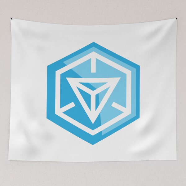 Item preview, Ingress Game Logo - Blue (Resistance) designed and sold by tseven.