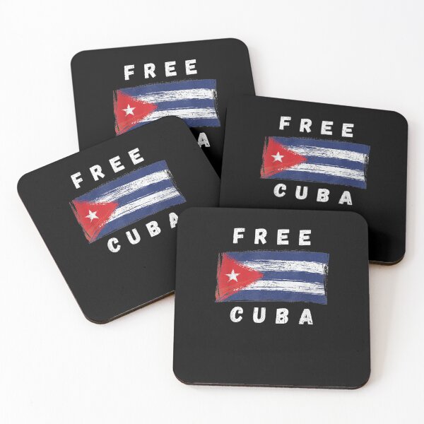 Item preview, Free Cuba Retro Cuban Flag Design designed and sold by familyarts.