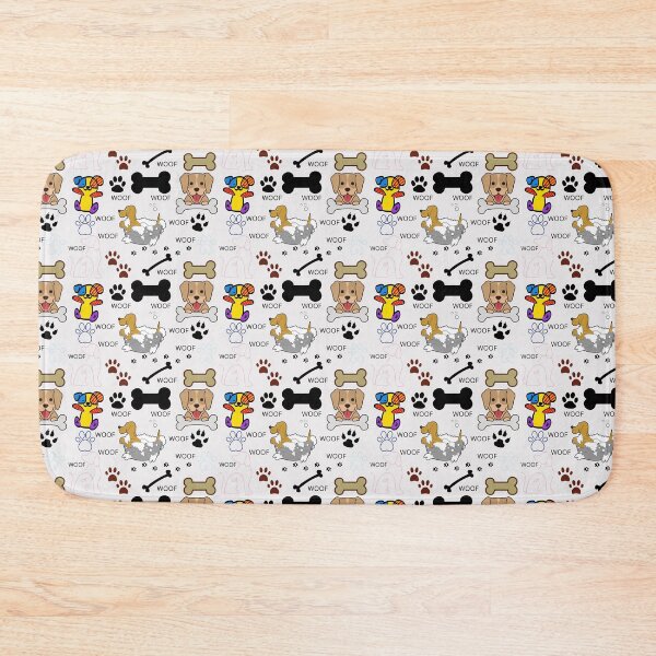 Item preview, Dog, Woof, Bone, Paws, Dog bathing designed and sold by Mamta Thakkar.