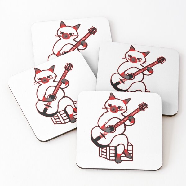 Item preview, Cat Play Guitar designed and sold by thobealtaf.