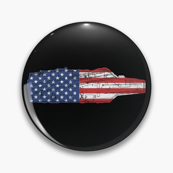 Item preview, Aircraft Carrier American Flag Military Navy Fleet Carrier Gear designed and sold by DynamicDesign.