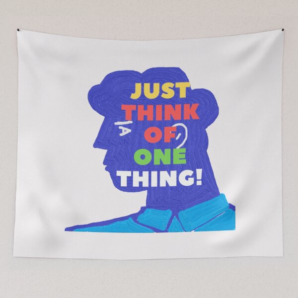 Item preview, just think of one thing! designed and sold by thundercandy.