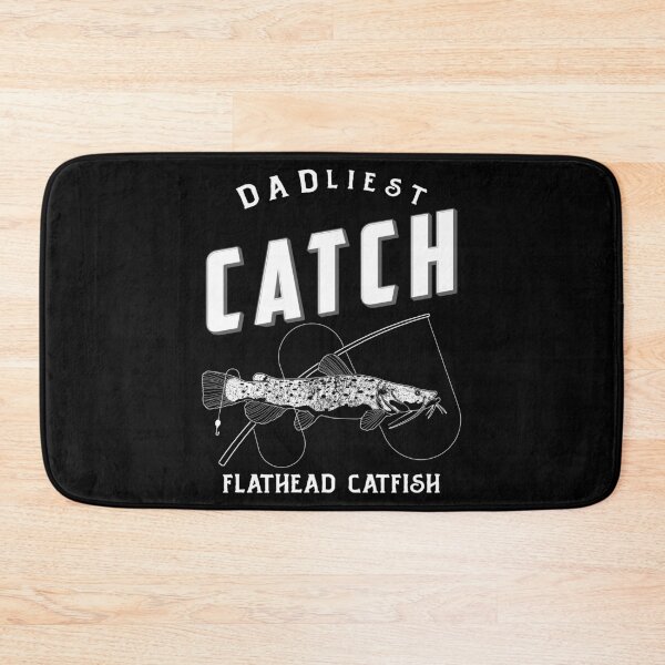 Item preview, Funny Catfish Fishing Pun Dadliest Catch product designed and sold by jakehughes2015.