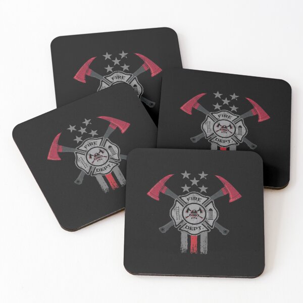 Item preview, Firefighter Thin Red Line Gift For Dad designed and sold by beckergree.
