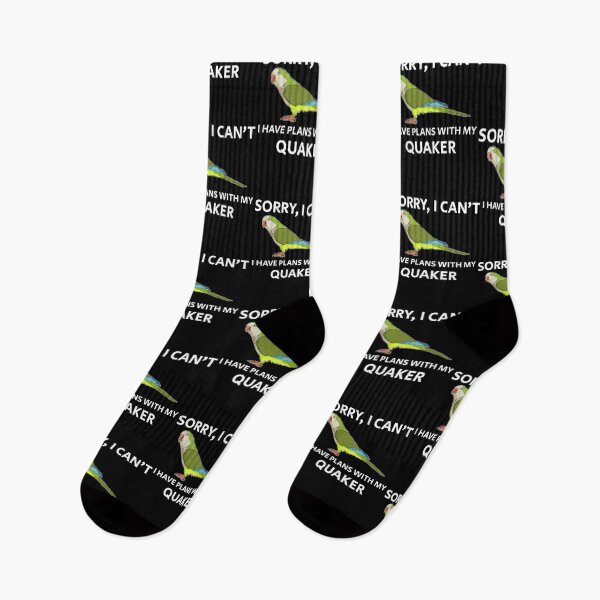Item preview, Parakeet Lover Plans With My Quaker Parrot print designed and sold by jakehughes2015.