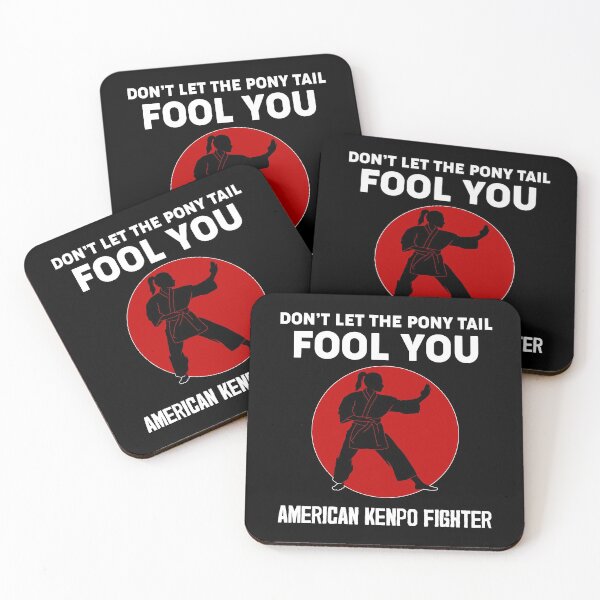 Item preview, Funny Girl American Kenpo Karate Fighter Pony Tail print designed and sold by jakehughes2015.