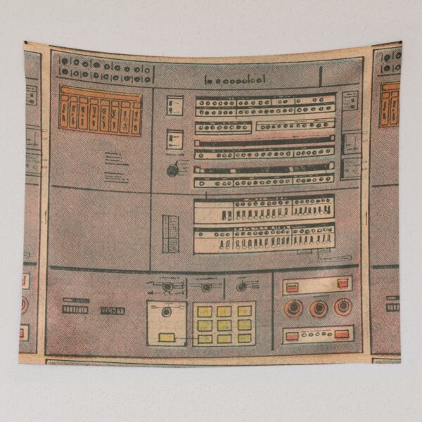 Item preview, Control Panel - Vintage Comic Book Print designed and sold by elevens.