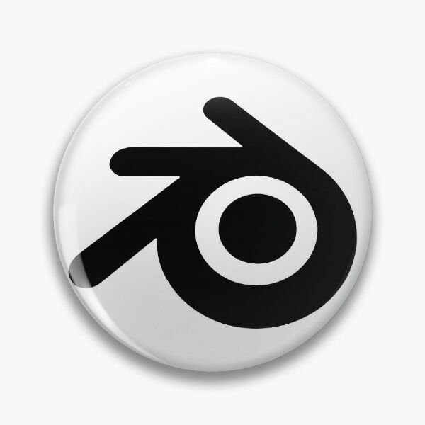 Item preview, Blender Logo Black designed and sold by HotpotFund.