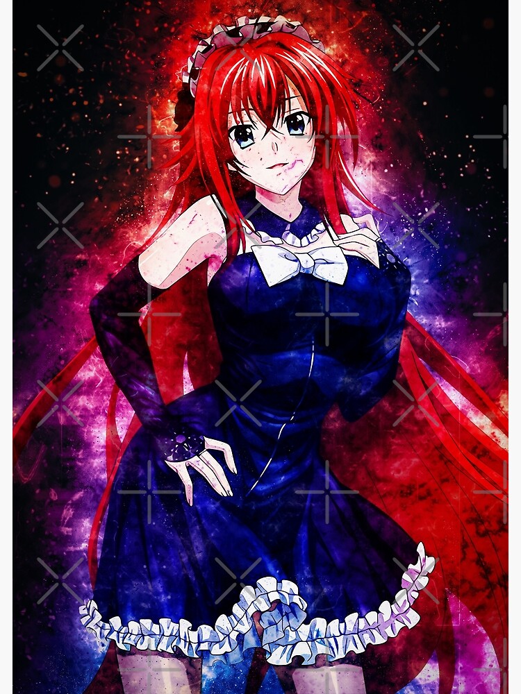 Rossweisse High School DxD Anime Girl Gift Art Board Print for Sale by  Spacefoxart