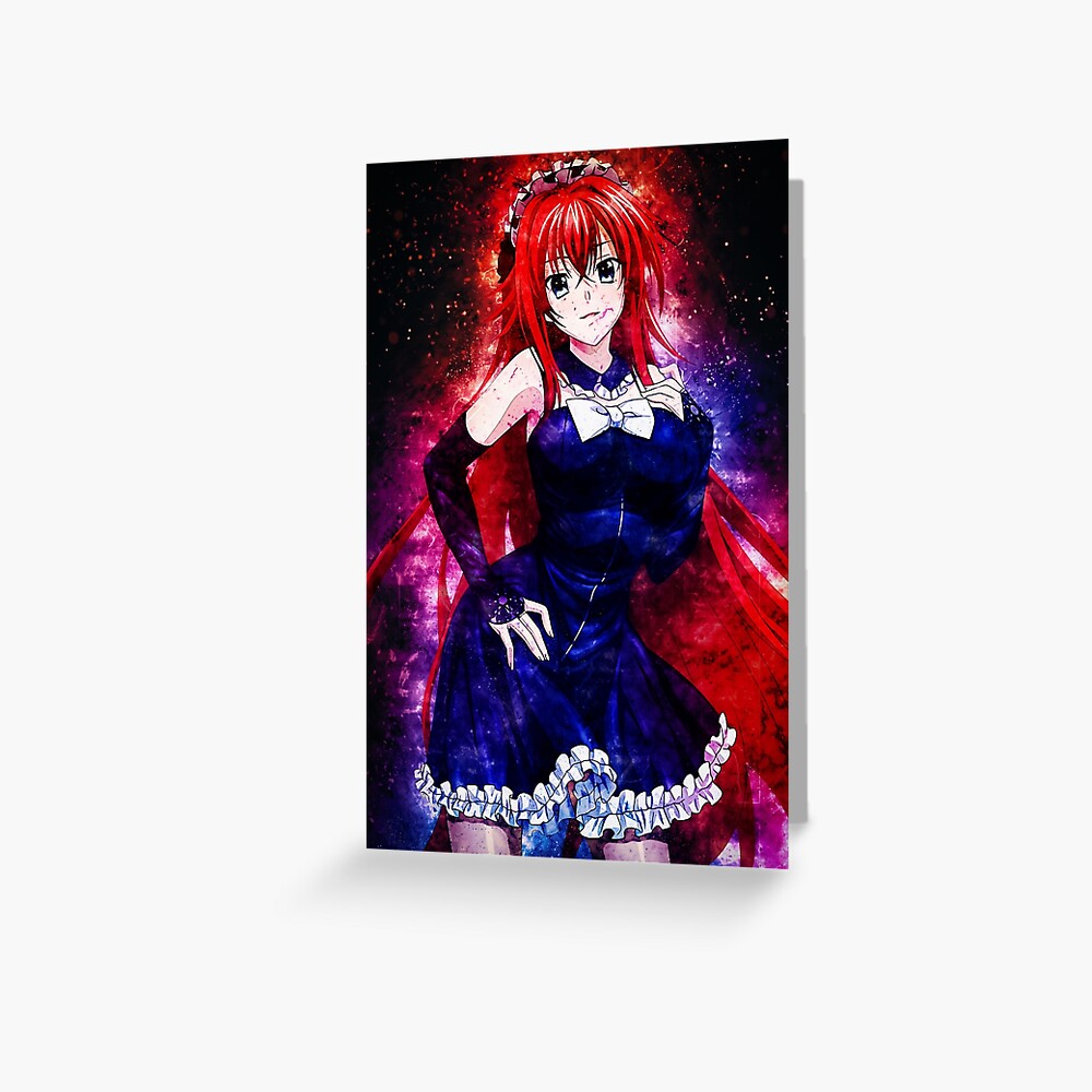 Rossweisse High School DxD Anime Girl Gift Art Board Print for Sale by  Spacefoxart