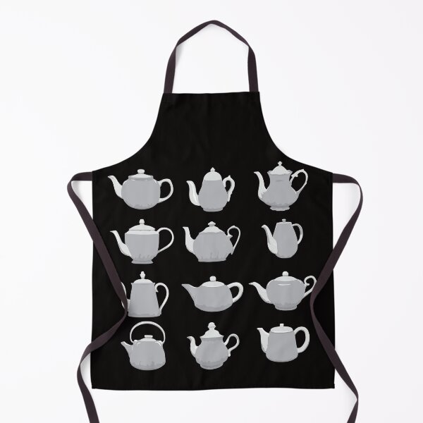 Item preview, Black and White Teapots designed and sold by MissBennett.