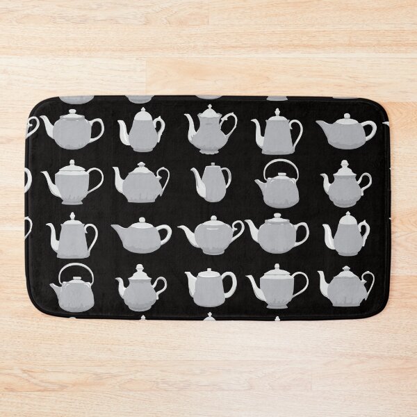 Item preview, Black and White Teapots designed and sold by MissBennett.