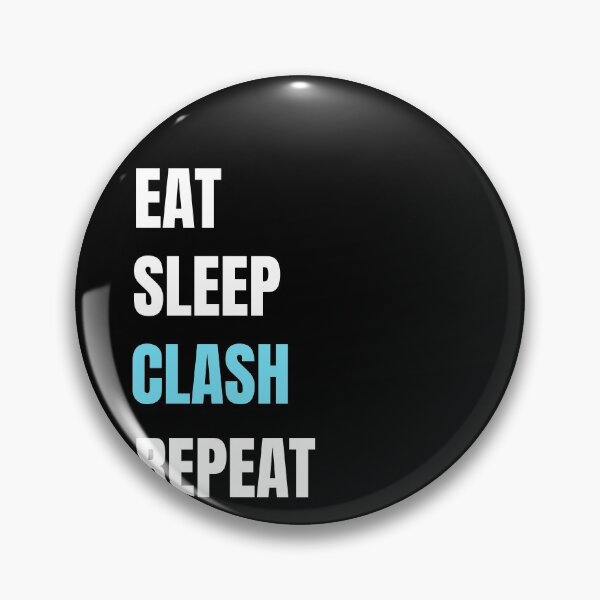 Item preview, Eat Sleep Clash Repeat Gaming Video Gamer Mens designed and sold by RainbowChildArt.
