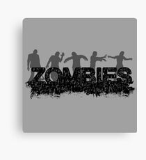 Zombies Canvas Print