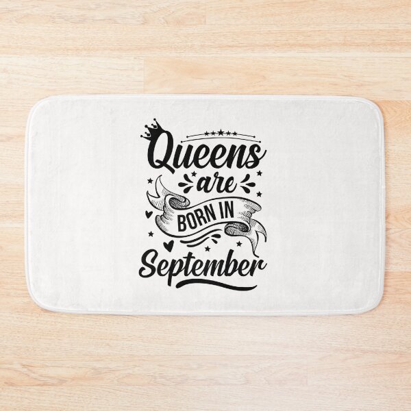 Item preview, Queens are born in September | Birthday gifts for your mom, grandma, aunt, girlfriend, wife or yourself designed and sold by subtleday.