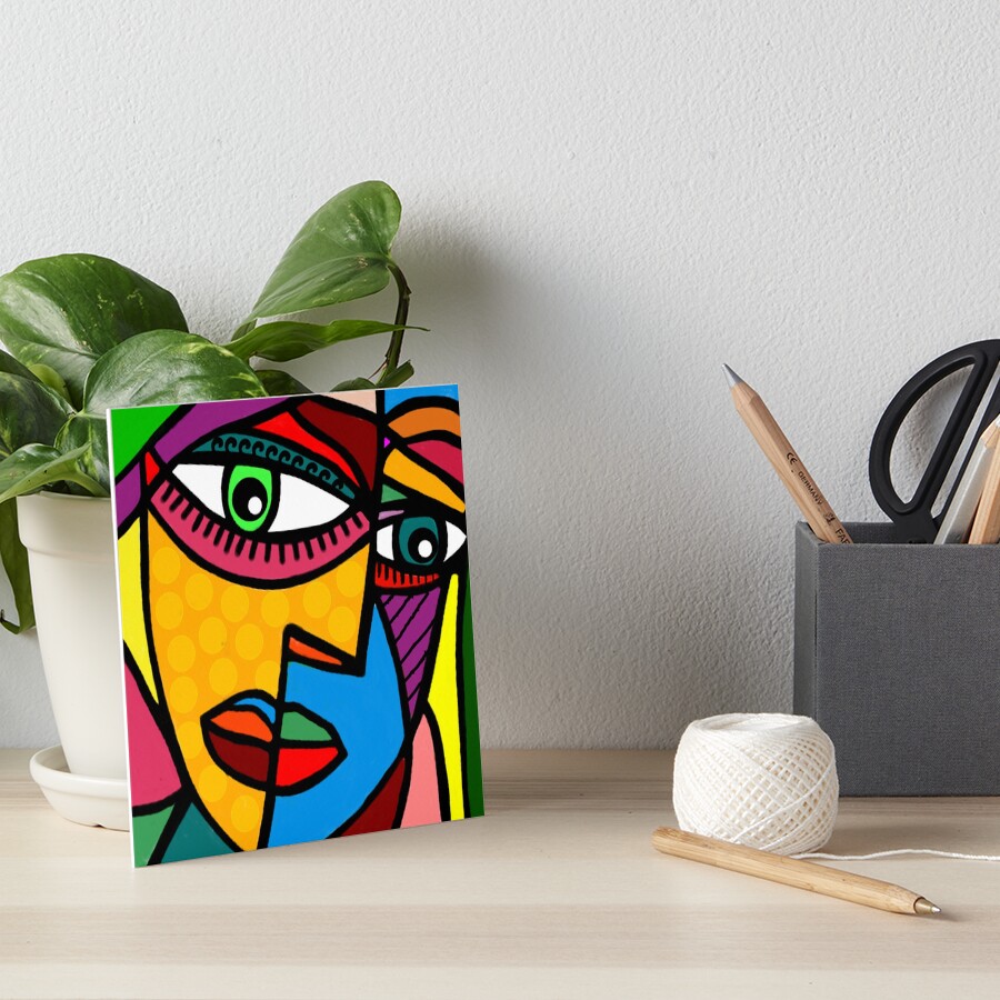 Funky Abstract Face