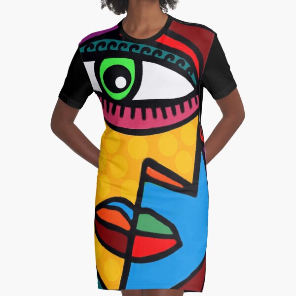 Item preview, Funky Abstract Face designed and sold by jantulov.