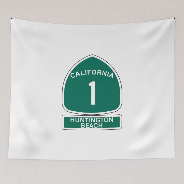 Item preview, PACIFIC COAST HIGHWAY HUNTINGTON BEACH CALIFORNIA ROUTE 1 designed and sold by DESTINATIONS DECAL.