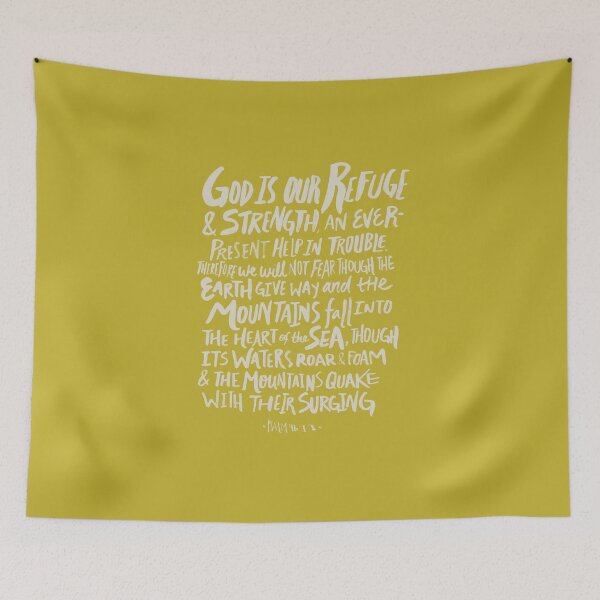 Artikelvorschau, Psalm 46: 1-3 x Senf entworfen und verkauft von theanointedhome.
