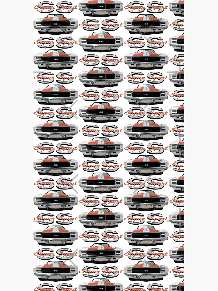 1969 Chevy Camaro SS Super Sport Classic American Muscle Car by FromThe8Tees