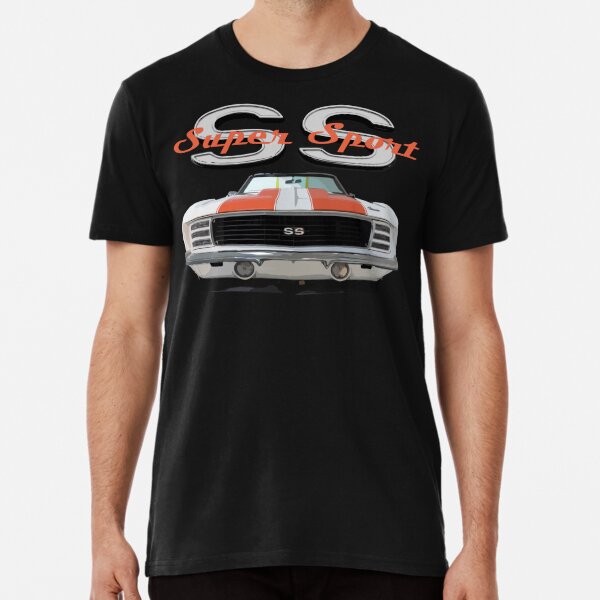 Super Sport Chevy Camaro SS Muscle Car Vintage Feel tri-Blend t-Shirt