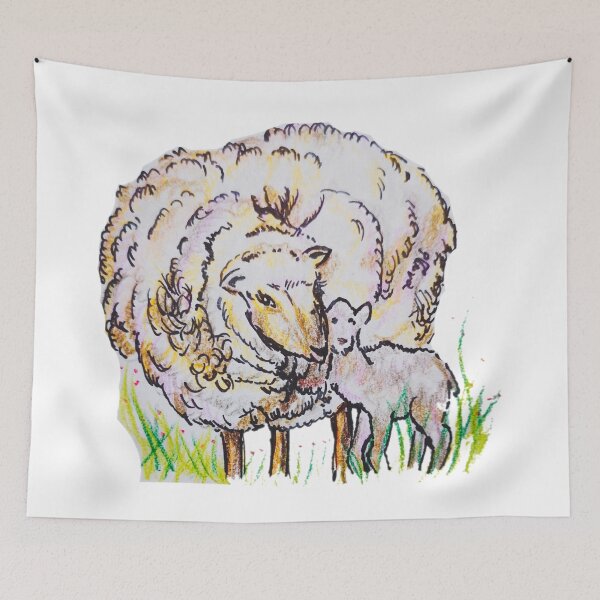 Item preview, Sheep and Lamb designed and sold by CanDo20.