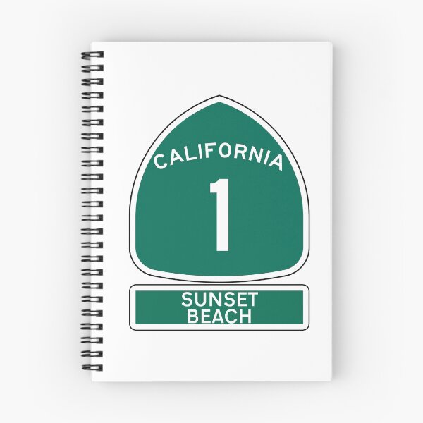 Item preview, PACIFIC COAST HIGHWAY SUNSET BEACH CALIFORNIA ROUTE 1 designed and sold by DESTINATIONS DECAL.