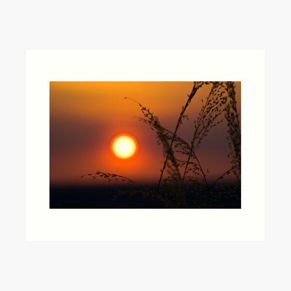 Sunset at Ubirr - Kakadu National Park, NT Art Print