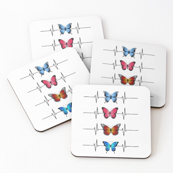 Item preview, Butterfly Heartbeat, Multiple Butterflies, Blue Morpho, Monarch designed and sold by JRice66.