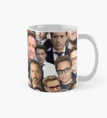 robert downey jr. collage Mug
