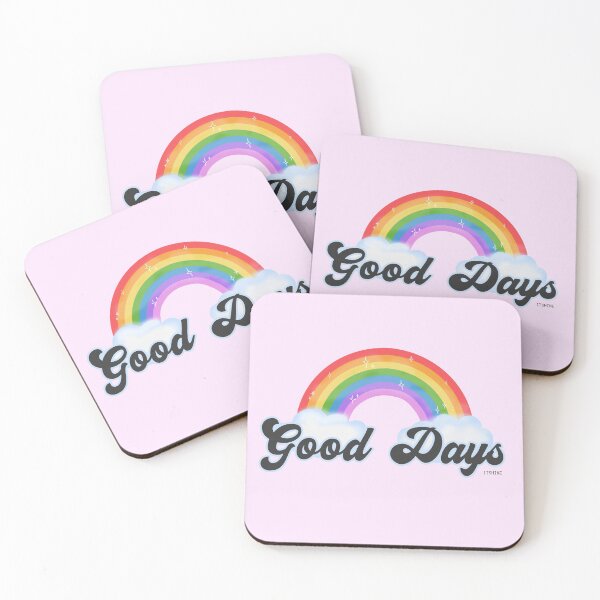 Item preview,  good day on my mind rainbow on pink designed and sold by thewayitshine.