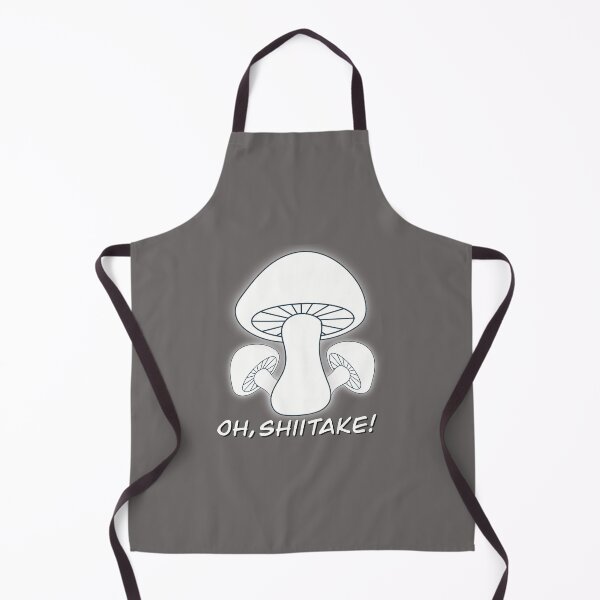 Item preview, Oh Shiitake - Pun for Foodies, Gag Gift - white letters designed and sold by FlorenciaBliss.